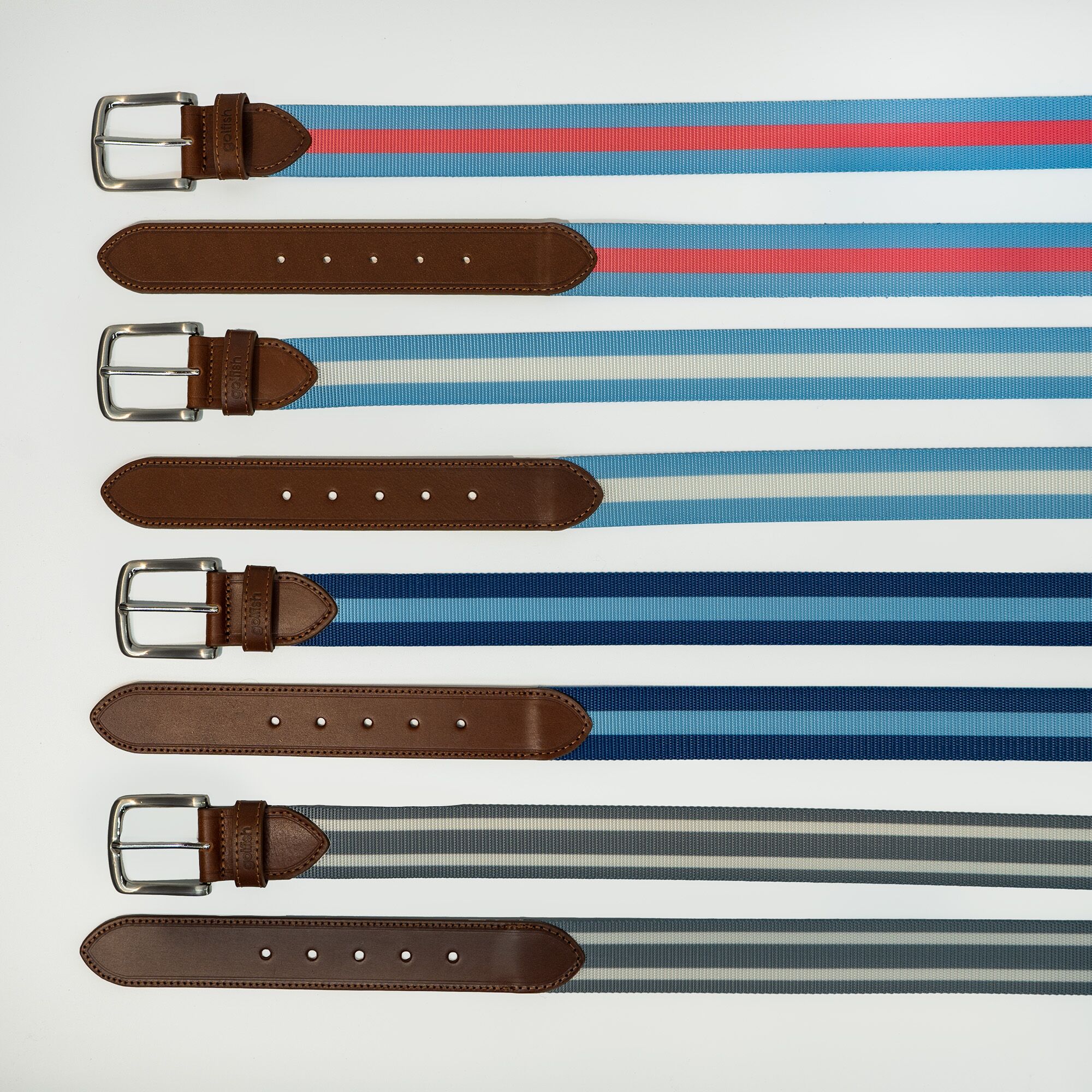 Country Club Leather Golf Belt - Image 6